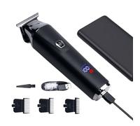 Wezalget Hair Clipper for Men | Shaver with Digital Display for Beard, Rechargeable Wireless Hair Cutting Kit for Personal Care Men Home and Travel Gift Dad