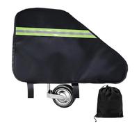 Wezalget Hitch Cover - Travel Trailer Hitch Tongue Jack Cover - Coupling Lock Breathable 600d Oxford Cloth Towing Ball Waterproof Shade for Outdoor Travel Camping Protection
