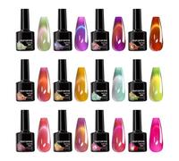 Wezalget Nail Polish Gel | Girls' Cat's Eye Gel Nail Polish - Fingernail Art Supplies for Women Girls Home Salon Travel Wedding Party