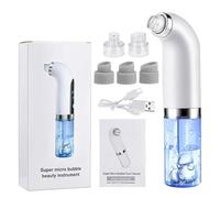 Wezalget Pore Sucker for Face - Adjustable Pore Vacuum Remover,Tool Electric 3 Modes Adjustable Extractor for Most Skin Type Travel Nighttime Daily Nose Home Women Men