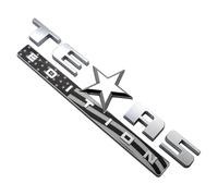 Wezalget Texas Edition Car Sticker | Decorative Badge - Cool Abs Side Door Sticker, Stylish Stick on Car Decal for Tailgate, Truck, Door, Car