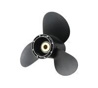 WeZcHEN 58100-93733-019 Boat Engine Propeller 9 1/4x10 Fit For Szk 8/9.9/15/20HP Motor, Aluminum Alloy Screw, 3 Blade, 10 Spline, Mari