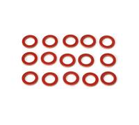 WeZcHEN 90430-08020-00 20pcs Red Lower Unit Oil Drain Screw Gasket Fit For Ymh 90430-08020-0 90430-08003 Accessories 90430-08020