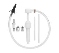 WeZcHEN Lower Unit Gear Oil Pump for Quart Bottles 3/8" Metal Swivel 8&10mm Adapters Drain Screw fits Most Outboard Models