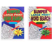 WF Graham 2 x Bumper Large Print Word Search 2 Book Set