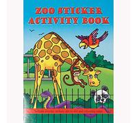 WF Graham A6 Sticker & Activity Books (Pack of 24) (One Size) (Zoo)