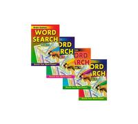 WF Graham Set of 4 A5 Brain Games Word Search Books