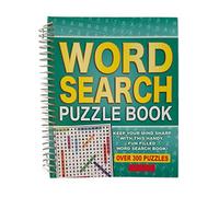 WF Graham Wordsearch Puzzle Book - Spiral Bound Brain Teasers Travel Puzzles Book with over 300 Puzzles