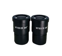 WF10X/20mm WF20X/10mm WF15X/15mm Wide Angle Eyepiece High Eyepoint Ocular For Stereo Microscope Trinocular/Binocular Microscopio (Color : WF10 2pcs)