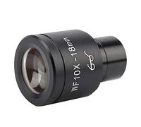 WF10X Biological Microscope Eyepiece Lens 18mm Wide Angle DIN Standard WF002 G WF10X 23.2mm Diameter for Laboratory Educational Microscopy Accessories