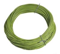 WF5-WF8 Floating Fly Line 30 m with Seamless Connector, Robust PE Material for Precise Throwing, High Visibility in Bright Colours (8F Dark Green)