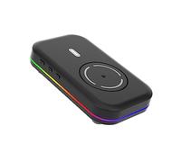 WFB Mouse Jiggler for Laptops, PC Undetectable Mouse Mover Pad Moves Randomly with RGB ON/Off Interval Timer,USB-C Automatic Simulator Shaker, Keeps Computer Active Movement(No Software Required)