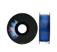 WFBOUPXQ 3D Printing Material TPU Transparent Soft Rubber Flexible 1.75mm 3D Printing Filament High Elasticity Engineering Pl...(CR-TPU Blue)