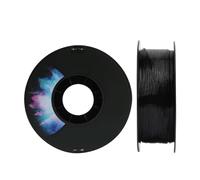 WFBOUPXQ 3D Printing Material TPU Transparent Soft Rubber Flexible 1.75mm 3D Printing Filament High Elasticity Engineering Pl...(CR-TPU Black)
