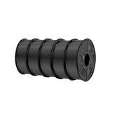 WFBOUPXQ PLA+ Filament 5KG 1.75mm 3D Printing PLA Plus ABS White Black Red Blue Green Orange Filament For FDM Printer 3D Pen(PLA Black 5KG)