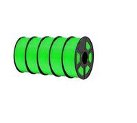 WFBOUPXQ PLA+ Filament 5KG 1.75mm 3D Printing PLA Plus ABS White Black Red Blue Green Orange Filament For FDM Printer 3D Pen(PLA Plus Green 5KG)