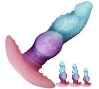 WFBRTS Monster Dildo Big Butt Plug Silicone Anal Trainer Knot Toy Wearable Fantasy Horse Style Prostate Massager Vaginal Plug Adult Pleasure Device