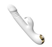 WFBRTS Women's Special Rabbit Vibrator, 9 Extension Modes, 9 speeds, IPX7 Waterproof, Dual Stimulation of the G-spot, USB Rechargeable, Safe Silicone Material, Adult Sex Toy, Couple's Version.