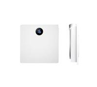 WFchenj222-6 Exhaust Fan Ultra Thin 6cm Ventilation Fan Integrated Ceiling 30 * 30cm with Ambient Light Panel Kitchen and Bathroom Exhaust Fan Ventilation Fan