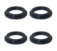 WFCYX 11412 Pool L-Shape O-Ring Gasket Replacement for Intex Sand Filter Pump Motor, Replaces Pool Pump Parts 11412 (4 Pcs), Rubber