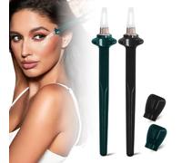 WFEWE 2Pcs Silicone Eyeliner Brush, Reusable Eyeliner Waterproof Guide Stick for Beginners With Shaky Hands Makeup