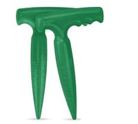 WFEWE Planter Planting Dibber, 2 Pcs Bulb Planter Tool with Measurement Scale, Gardener Ideal Hand Dibber for Flower, Vegetable