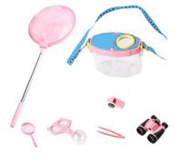 WFFANG625 Kids Bug Catcher Kit with Butterfly Cage - Outdoor Exploration Toy for Toddlers Boys Girls Age 3 4 5 6 7 8 Years