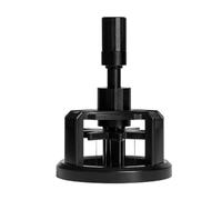 WFGJSK 51/53/58mm Rotary Needle Coffee Powder Distributor - Magnetic Espresso Tamper With Stirrer, Adjustable Height - Portable Hand Tool For Café & Home Use(58mm)
