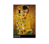 Wfhbcnhg Gustav Klimt Abstract Color Oil Painting Prints Posters Canvas Print Aesthetic Wall Art Modern Home Decor for Bedroom Living Room 08x12inch(20x30cm) Unframe-style