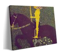 Wfhbcnhg Gustav Klimt Abstract Color Oil Painting Prints Posters Canvas Print Aesthetic Wall Art Modern Home Decor for Bedroom Living Room 20x30inch(50x75cm) Frame-style