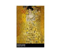 Wfhbcnhg Gustav Klimt Abstract Color Oil Painting Prints Posters Canvas Print Aesthetic Wall Art Modern Home Decor for Bedroom Living Room 24x36inch(60x90cm) Unframe-style