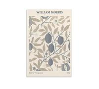 Wfhbcnhg William Morris Fruit Or Pomegranate Posters Canvas Print Aesthetic Wall Art Modern Home Decor for Bedroom Living Room 16x24inch(40x60cm) Unframe-style