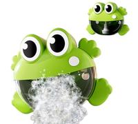 WFKKMEQ Baby Bath Toys, Bath Bubble Machine, Automatic Crab Bubble Maker Bath Toy for Toddler, Fun Bathtub Toys Gift for Boys Girls Halloween Hooded Cape