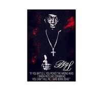 WFKLMSL Hiphop Rapper Mc Big L Devil Son 22 Canvas Poster Wall Art Decor Print Picture Paintings for Living Room Bedroom Decoration Unframe-style 12x18inch(30x45cm)