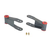 WFLNHB 2" Rear Adjustable Leveling Drop Shackles Lowering Kit 2Pc Replacement for 1975-1987 Chevy GMC C10