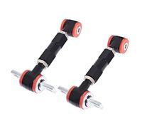 WFLNHB Black Adjustable Racing Rear Suspension Camber Control Arms Kit Replacement for 1990-2001 Honda Civic Acura Integra