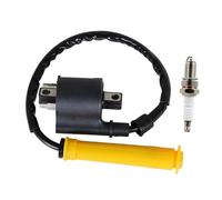 WFLNHB Ignition Coil and Spark Plug W/Cap Replacement for Honda Rancher 420 TRX420 2007-2013 30510-HP5-601