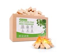 WFLUOLUO Mini Firewood 3.5'' Lengths Pine Kiln Dried Firewood Great Solo Stove Accessories Tool Prefect for Solo Stove Mesa, Tabletop Fire Pit, Solo Stove Mesa Sticks Wood