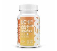 WFN Approved UC-II - Collagene tipo 2 Non denaturato - Alto dosaggio - 60 Capsule - Complesso articolare con Collagene UC II, Vitamina C e Boswellia Serrata - Prodotto e testato in Germania