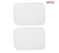 WFNIHONHON Abdominal Muscle Electrode Pads, for Brand, 2 Pcs/Bag, Ultra Thin Conductive Gel Pads, High Adhesion, Low Irritation, TPR ABS Material, Belly Slimming Acces (20PCS)