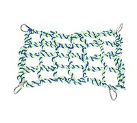 WFNIHONHON Small Pet Hammock Woven Rope Mesh Climbing Net for Parrot Squirrels Sugar Glider