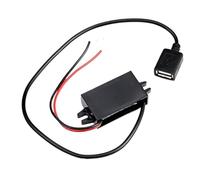 WFNKJTGO 12V24V to 5V 3A DC-DC Step Down Voltage Power Supply Output Adapter Car Power Converter USB with Reverse Protection(Single Square USB)