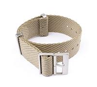 WFRUEDWC 18/20/22/24mm Fit for NATO Fit for Zulu Woven Nylon Strap Stainless Steel Buckle Universal Men Women Soft Wrist Band Belt Watch Accessories Watch Strap (Color : Black Grey, Size : 24mm)