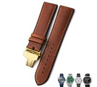 WFRUEDWC 20mm 21mm 22mm Leather Watch Strap Black Brown Watch Bands For Rolex For Omega Seamaster 300 For Hamilton For Seiko For IWC For Tissot Bracelet