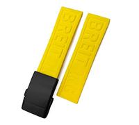 WFRUEDWC 22mm 24mm Braided Silicone Rubber Watchband Replacement for Breitling Avenger Superocean Heritage Watch Strap Braceles Free tool