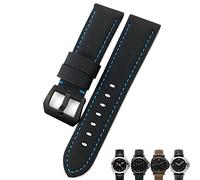 WFRUEDWC 24mm Carbon Fiber Watch Strap Black Watch Bracelets For Panerai pam 01661/00441 Watch Bands For Men Accessories