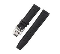 WFRUEDWC Canvas Leather Watchband Strap for IWC Watch with New Deployment Folding Buckle Correa de reloj Nylon Bracelet Accessories Parts