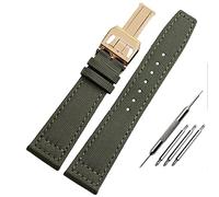 WFRUEDWC Nylon Watch Band For IWC Portuguese Pilot Series 20mm 21mm 22mm Wristwatches Band Canvas Bracelet Black Blue Green Watch Strap