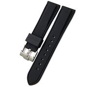 WFRUEDWC Rubber Watchband 18mm 19mm 21mm 20mm 22mm 23mm 24mm For Rolex For Seiko For SKX For Omega For Breitling Soft Waterproof Silicone Watch Strap