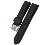 WFRUEDWC Rubber Watchband 18mm 19mm 21mm 20mm 22mm 23mm 24mm For Rolex For Seiko For SKX For Omega For Breitling Soft Waterproof Silicone Watch Strap